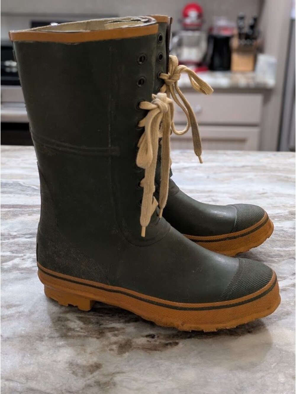 Vintage Steel Shank Field Boots Men’s 9 Waterproof 70s–80s